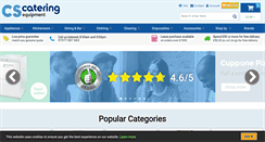 Desktop Screenshot of cs-catering-equipment.co.uk